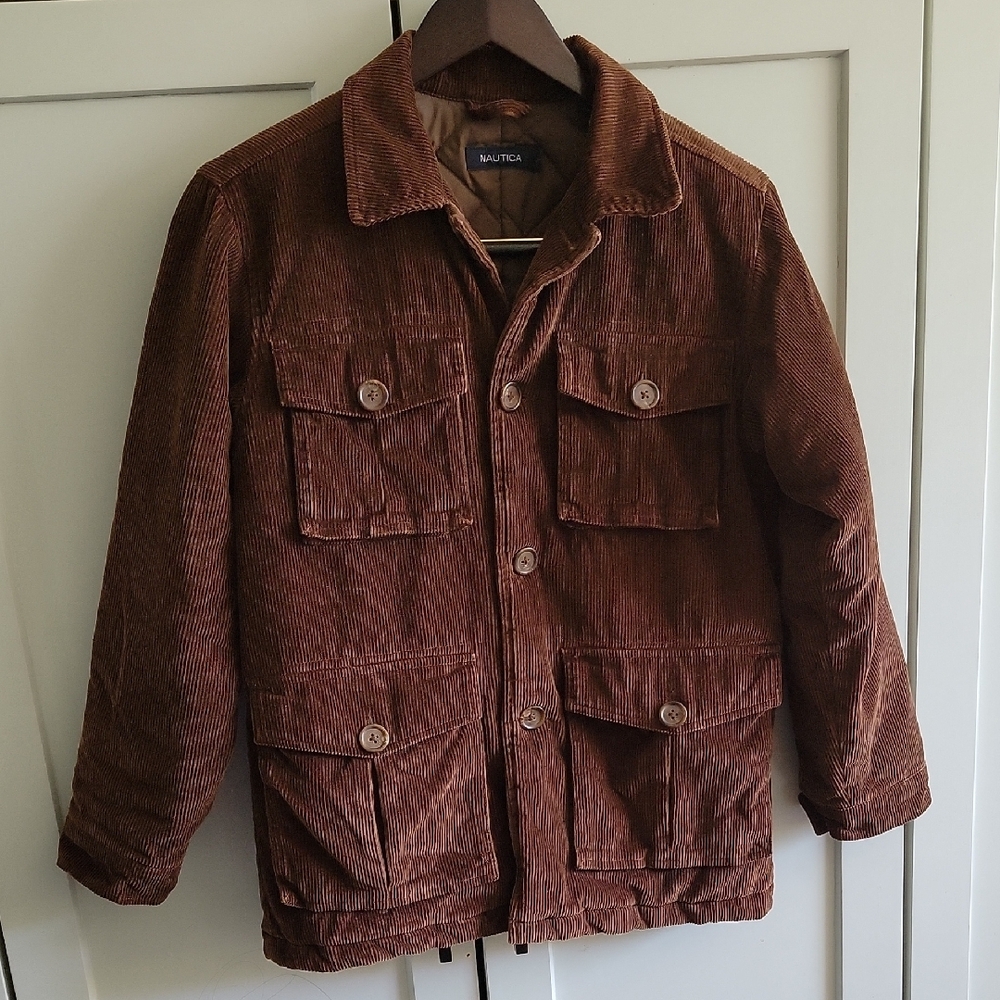 Nautica Brown Corduroy Jacket